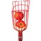 Best Garden Fruit Harvest Picker Metal Tong Padded Basket Red